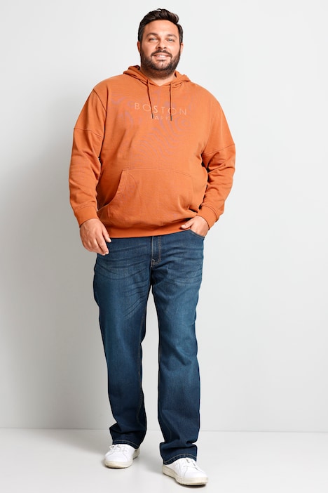 Boston Park Hoodie, Bauchfit, Kapuze, bis 80/82