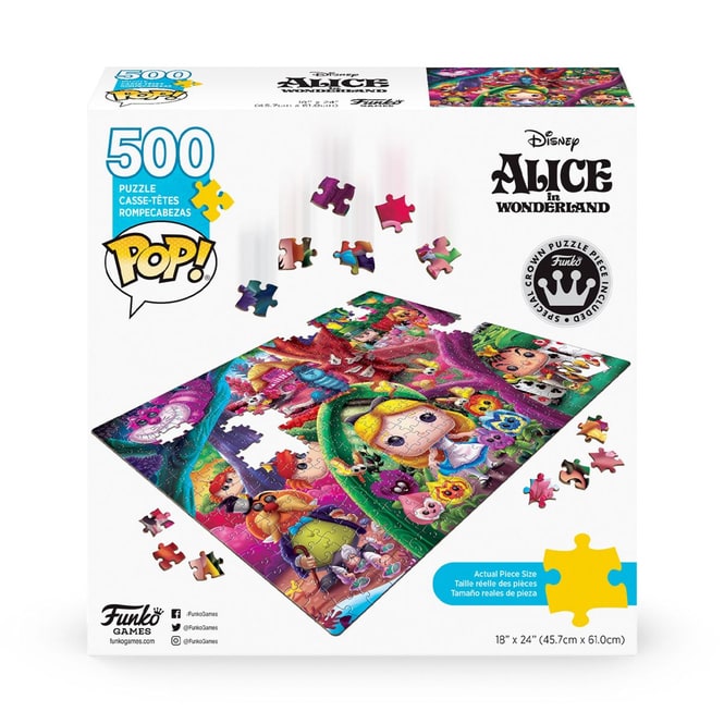 Pop! Puzzle - Disney Alice im Wunderland - 500 Teile