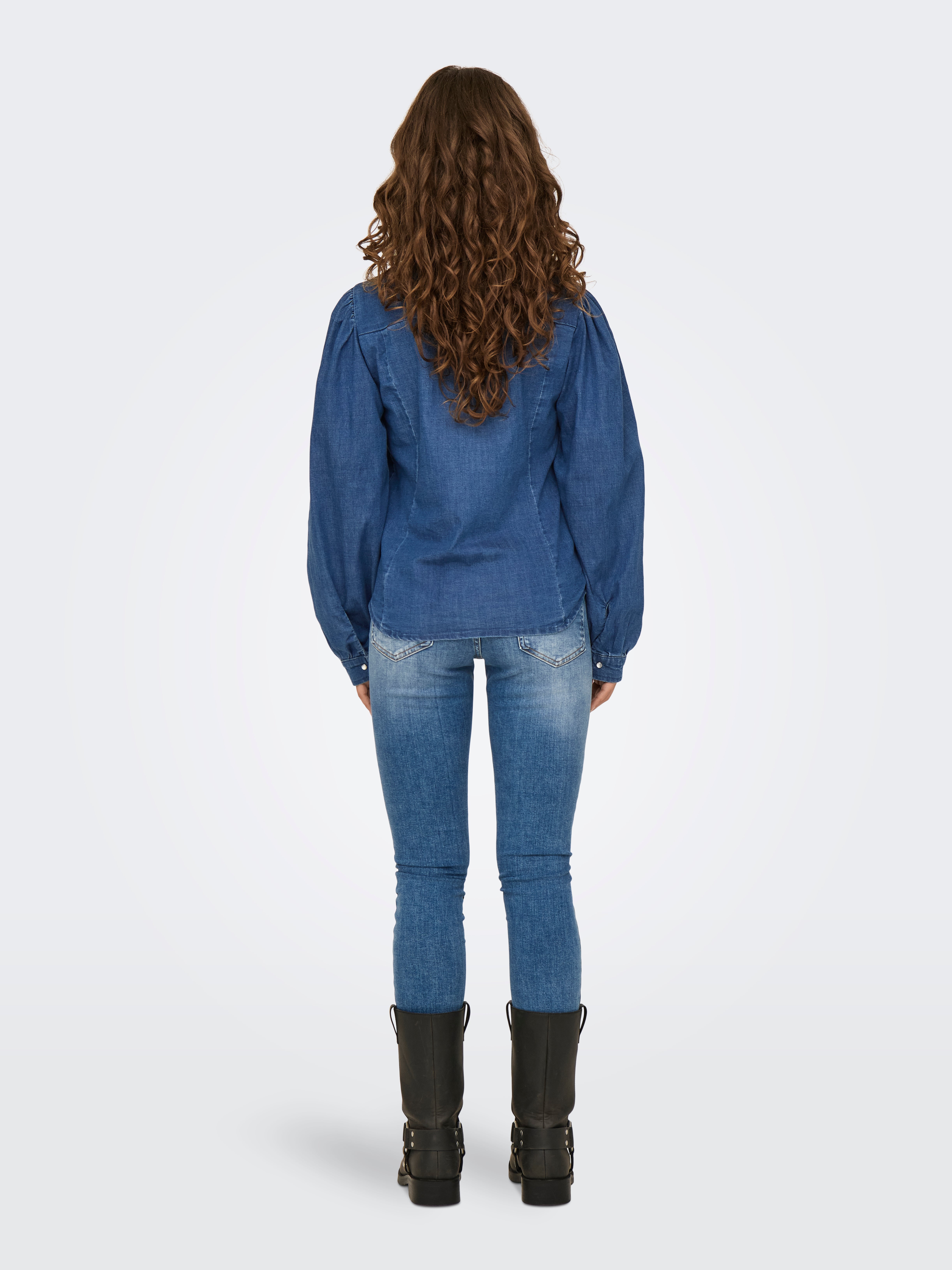 ONLROCCO Jeanshemd Medium Blue Denim