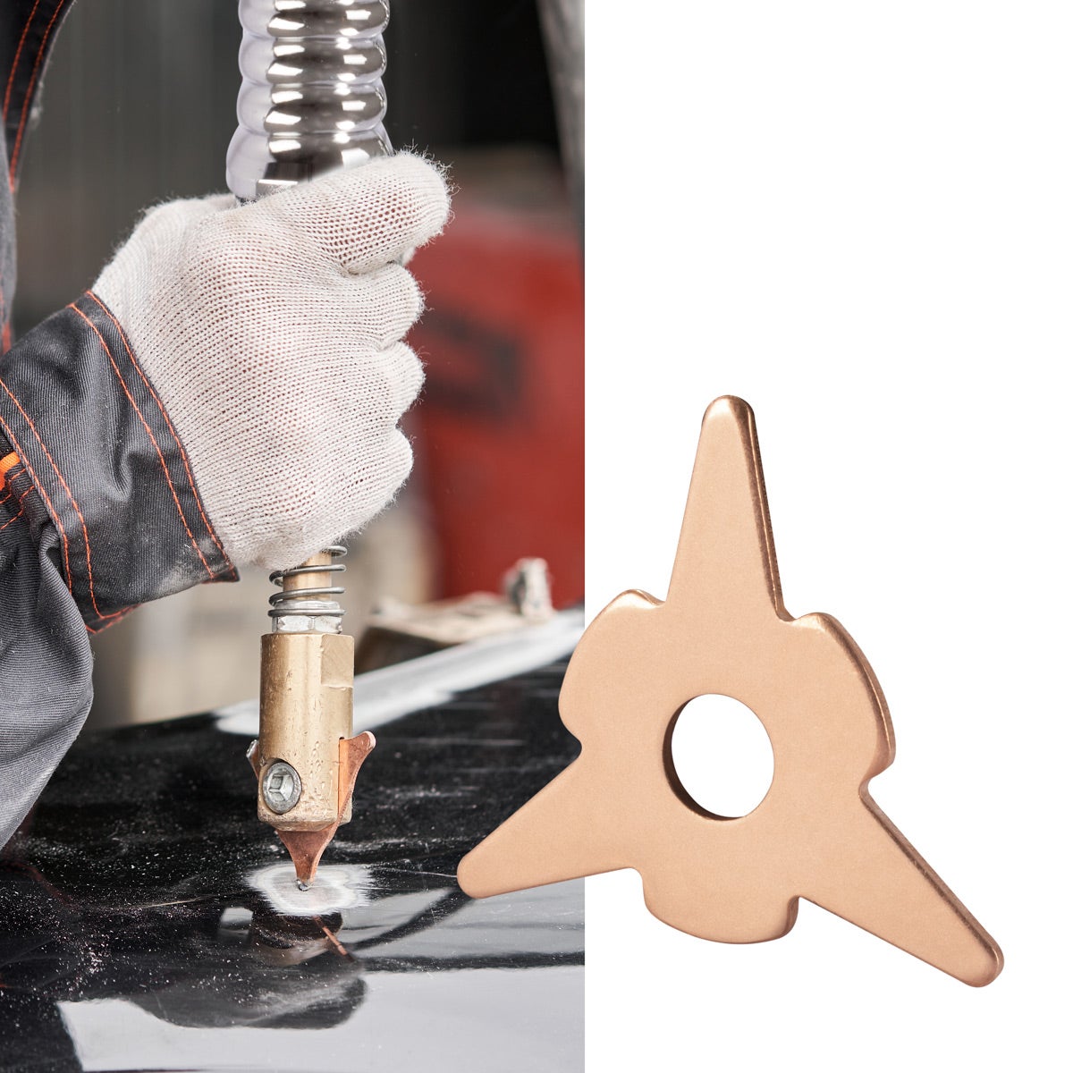 STAHLWERK Dent Pulling Stars 20-delige set Dent Pulling Spotter Smart Repair Spotter Accessoires