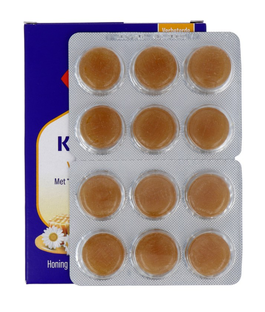 Dampo Keelpastilles Kamille, Honing & Vitamine C 24ST
