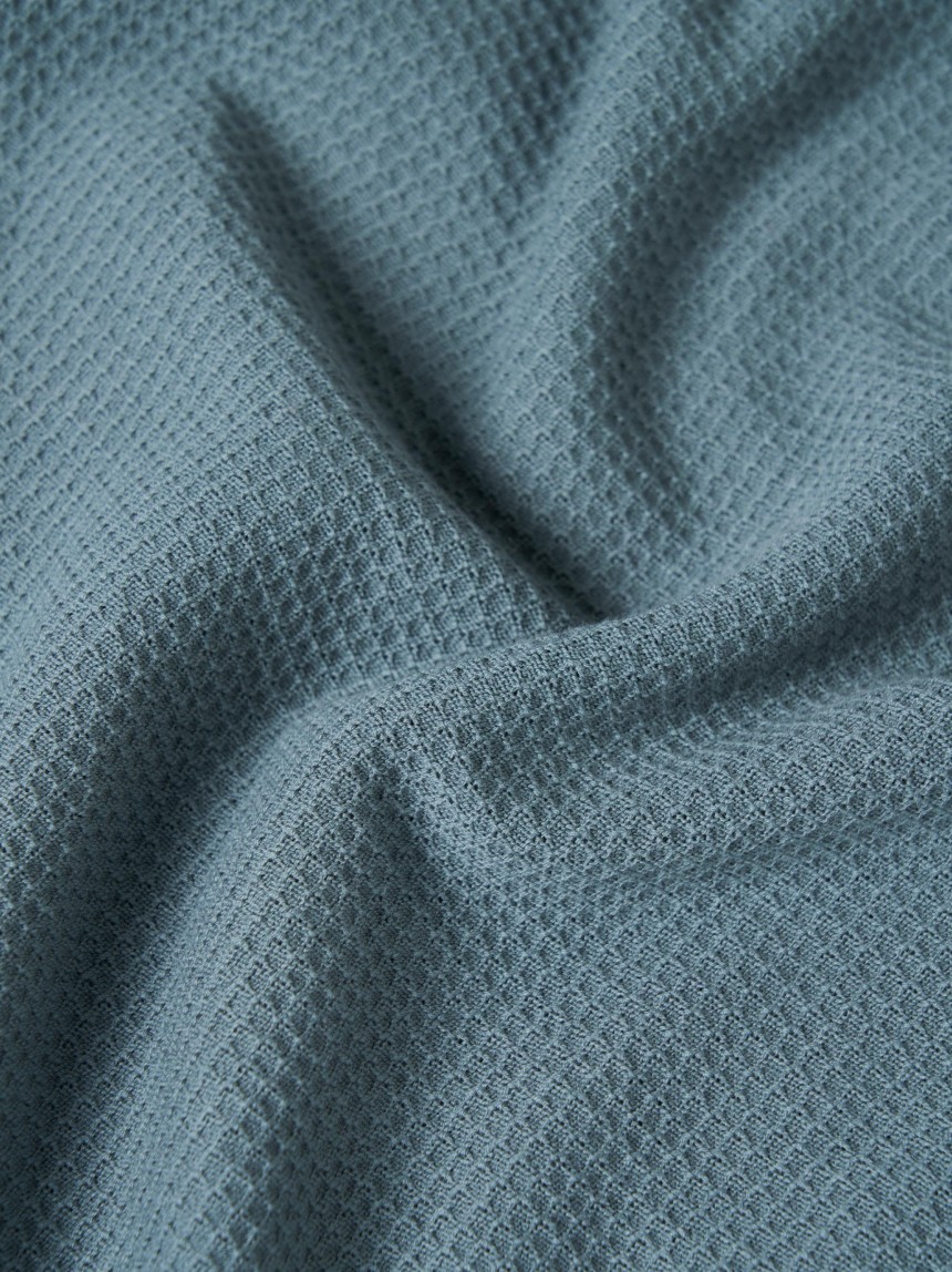 Polo regular fit com textura