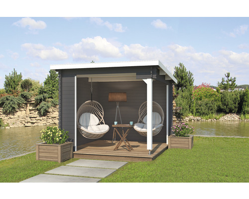 Gazebo Outdoor Life Buffalo 275 x 275 cm carbongrijs