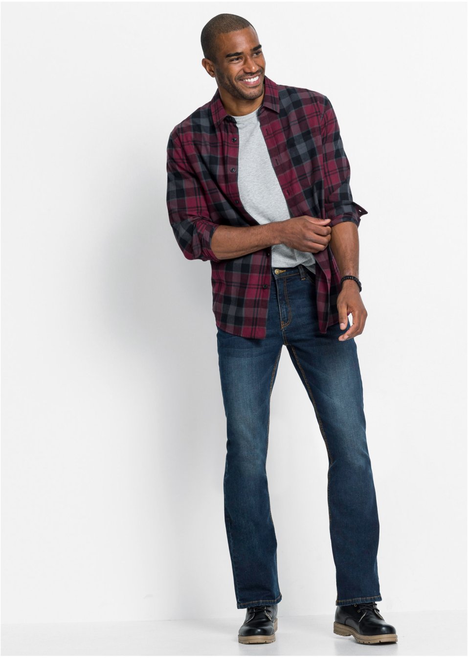 Jean extensible Slim Fit Bootcut