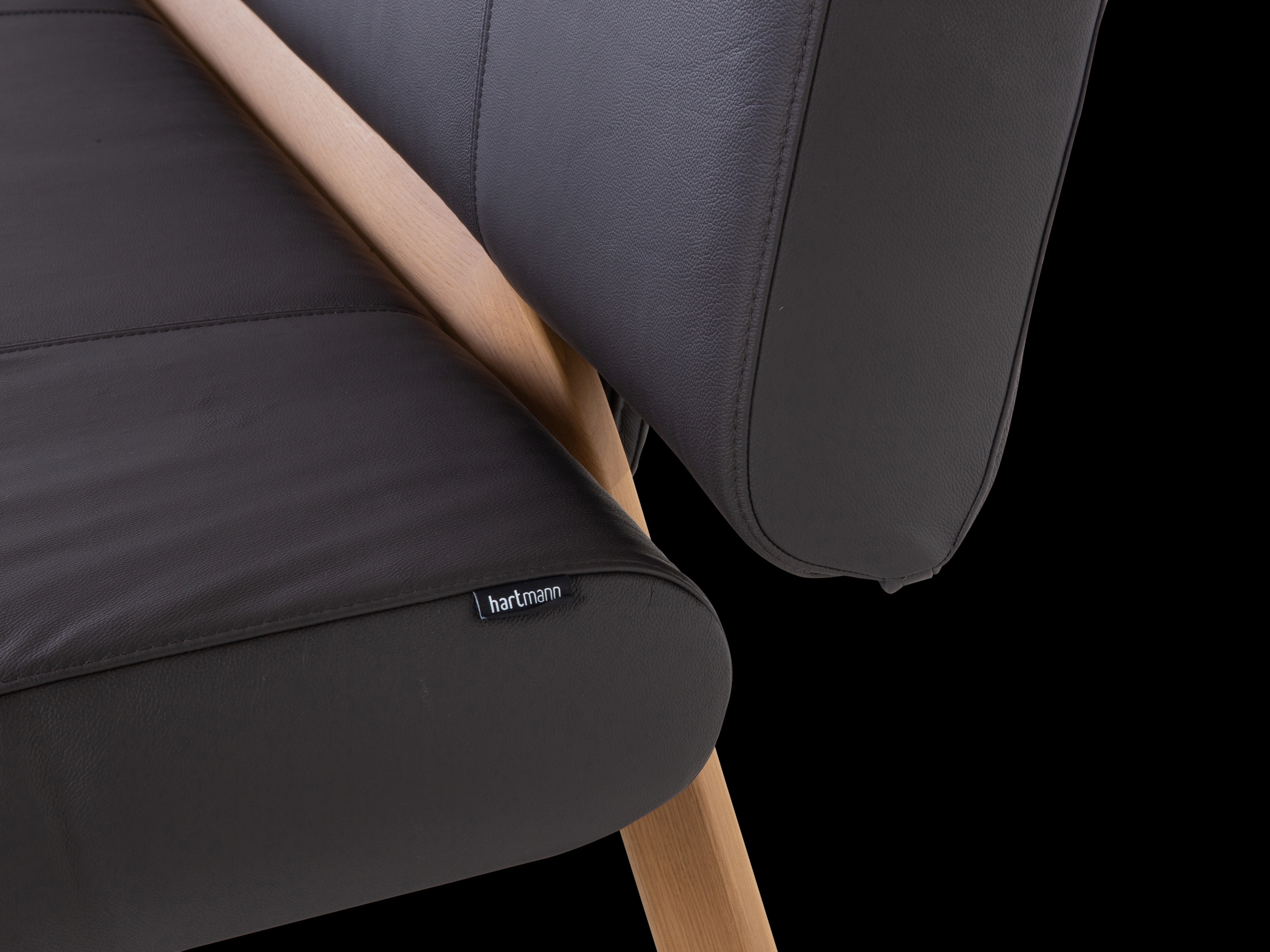 Sitzbank hartmann NATURZEIT ILONA 184cm schwarz 16