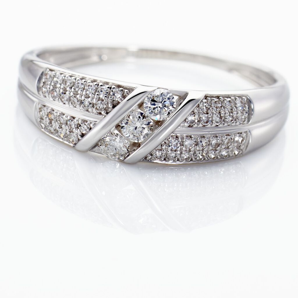 Bague Rosaleen Blanc Diamant Blanc Diamant