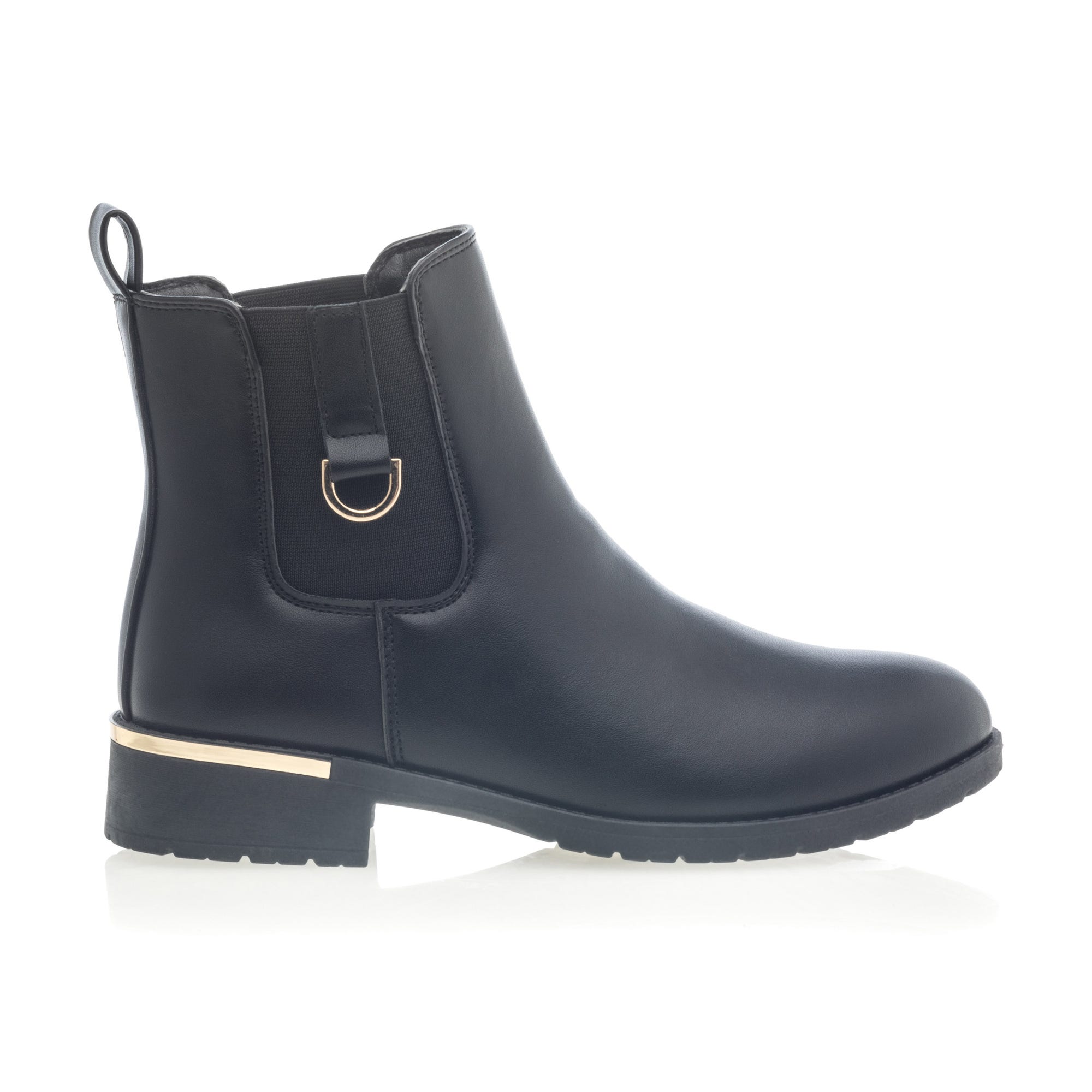 Boots chelsea Femme noir