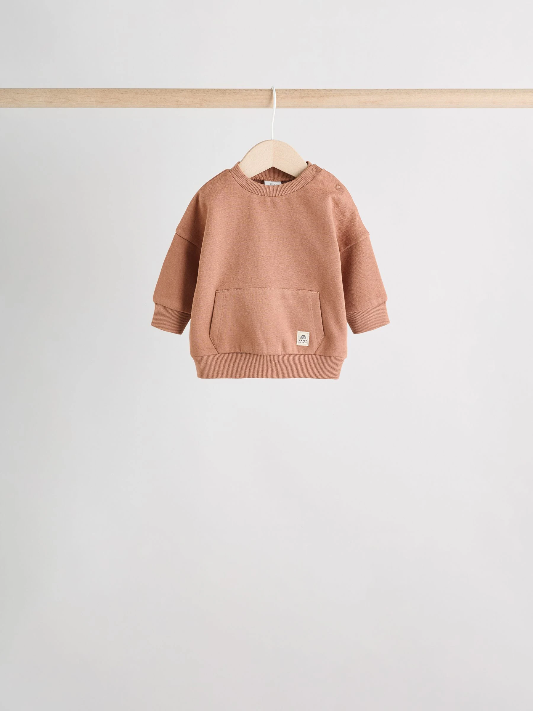 Mineraalkleurig - Baby Sweatshirt en Joggingbroeken Set 6 stuks (0mnd-3jaar)