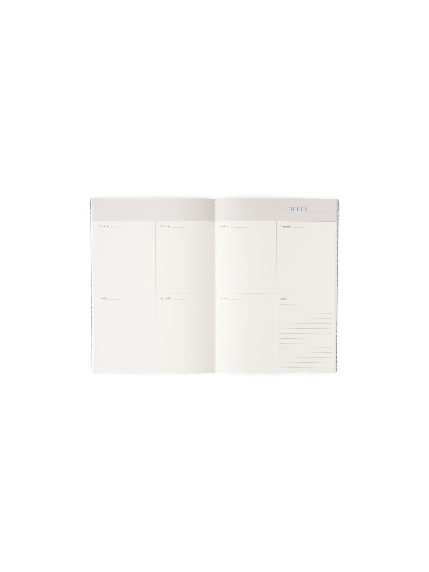 Ugekalender 25,7 x 18,2 | Papir. 25,7 x 18,2 cm. Softcover. 64 sider. | Camel