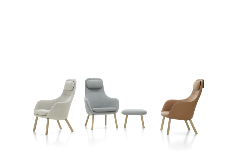 Vitra Hal loungestoel Dumet 01