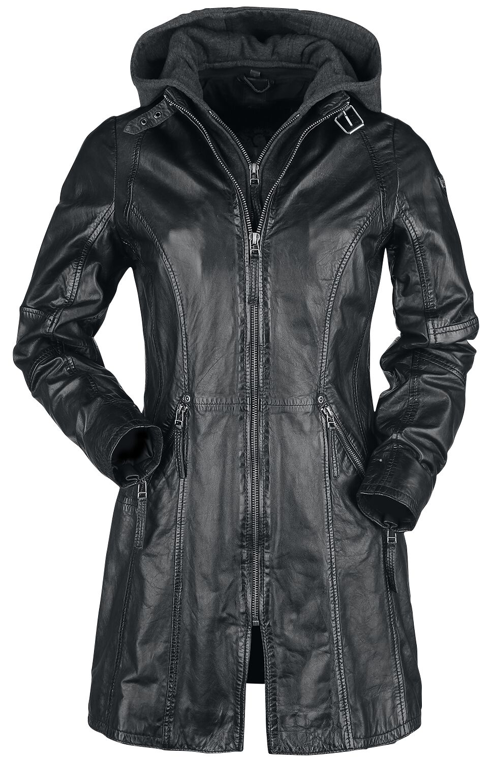 GGJandra Lamas | Gipsy Manteau en cuir