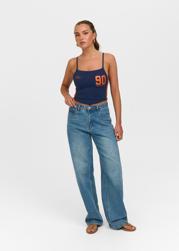 Kiara top donkerblauw