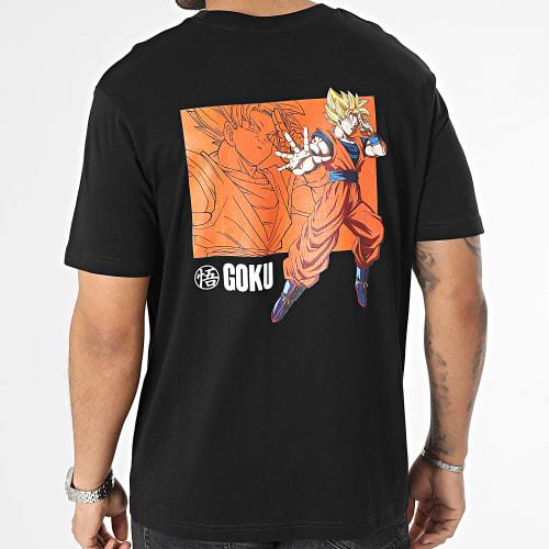 Tee Shirt Oversize Large Goku Noir