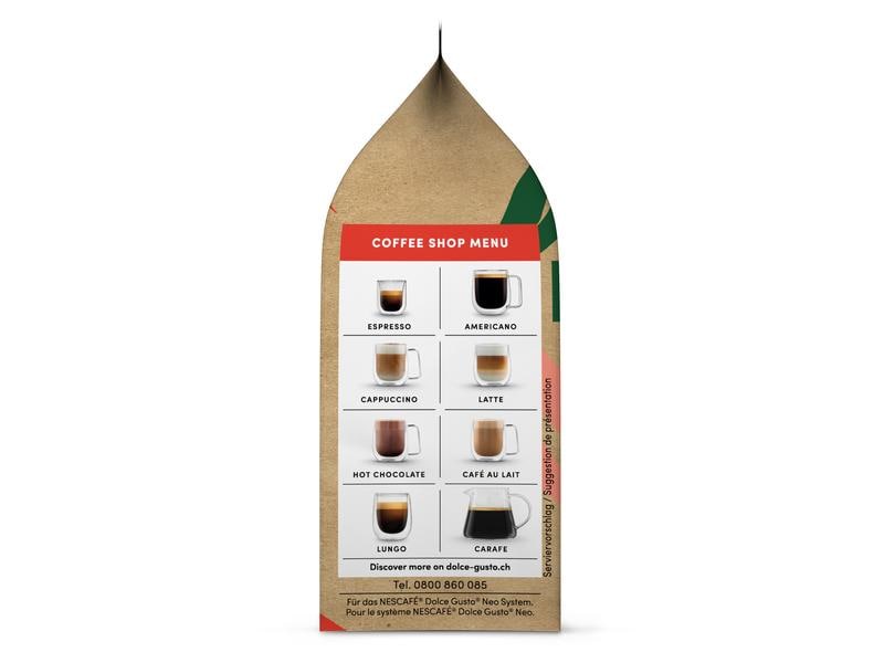 NEO by Nescafé Dolce Gusto Kaffee-Pods Espresso 12 Portione Pods für die Nescafé Dolce Gusto NEO Kaffeemaschine von Delonghi