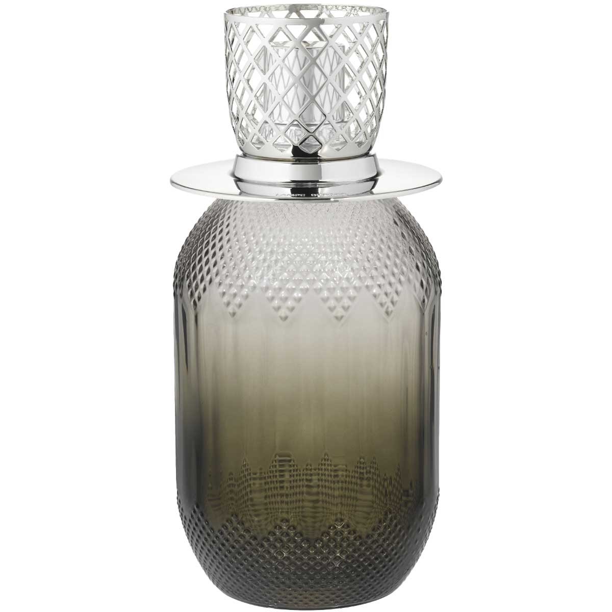 Coffret lampe à catalyse - Evanescence grise - Cuir mystique - Oriental - 250 ml