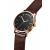 MVMT Herrenuhr Classic Rose Gold Brown MM01-RGBL