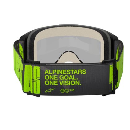 Masque cross Alpinestars VISION 5 HOLLOW IRIDIUM 2025 - Noir