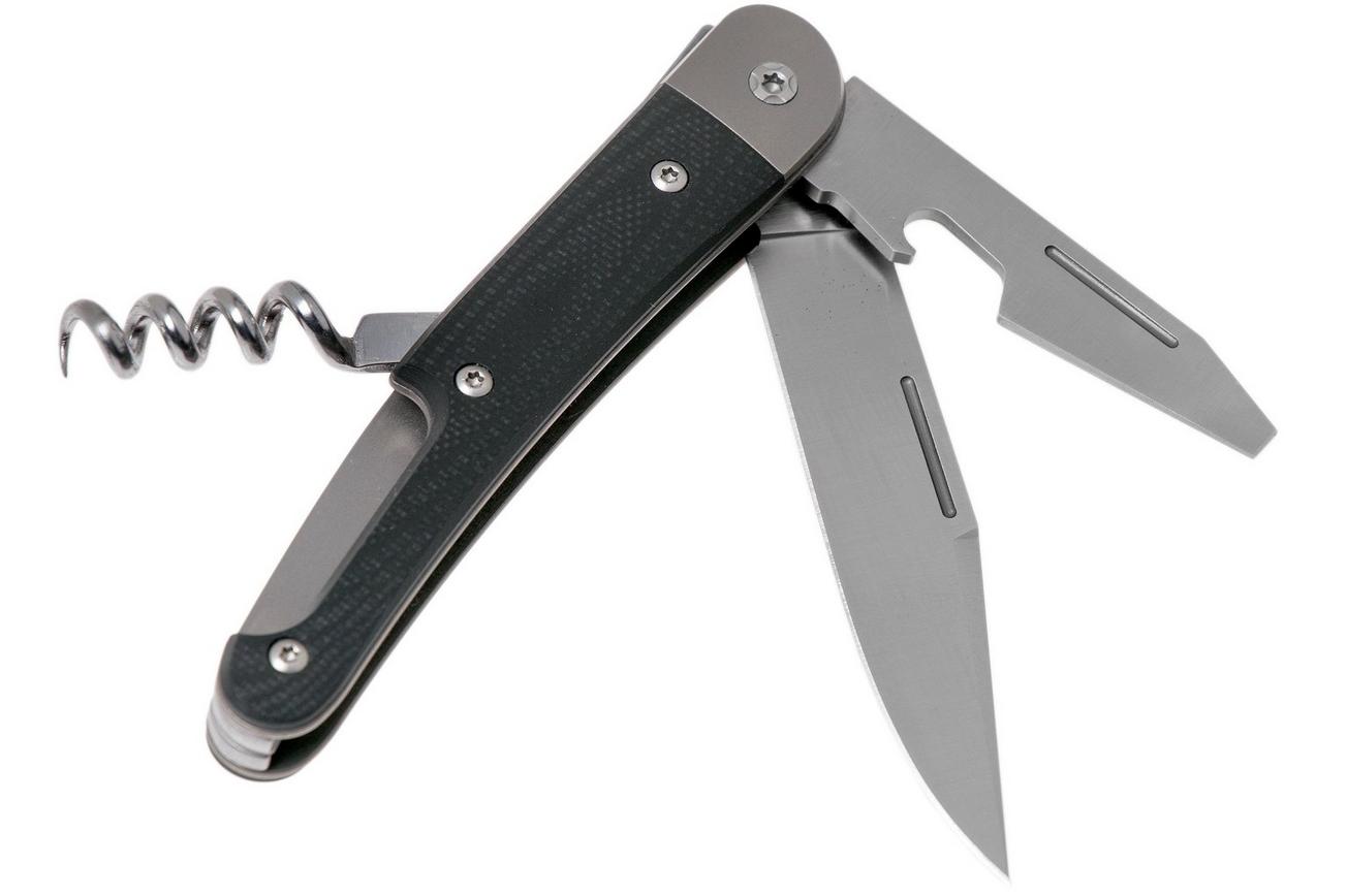 LionSteel Jack 3 Black G10 JK3 GBK zakmes