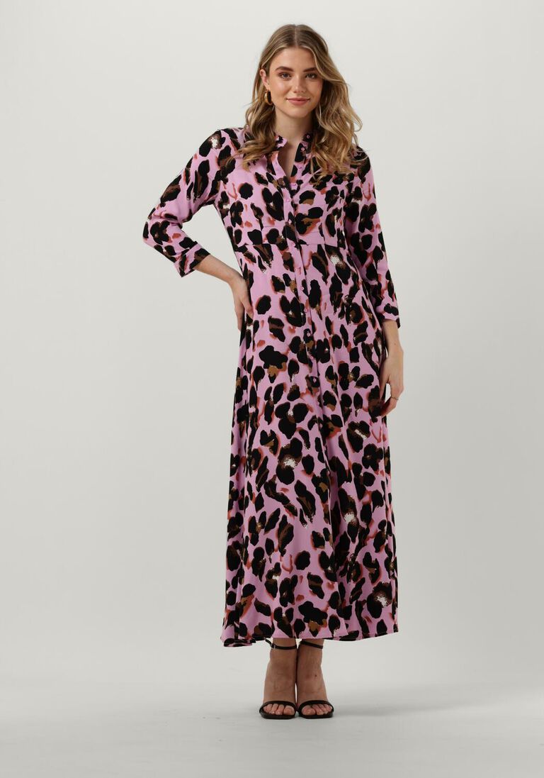 Y.A.S. roze y.a.s. maxi jurk yassavanna long shirt dress