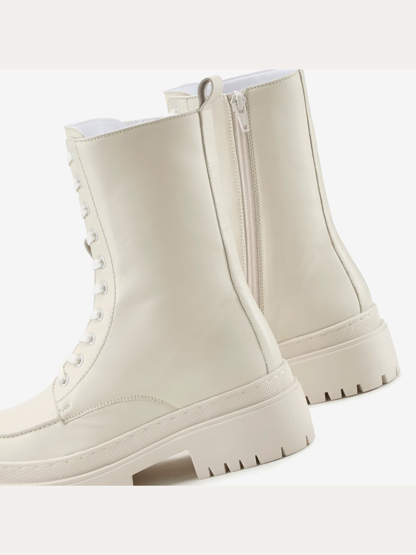 Bottines à lacets cuir de qualité