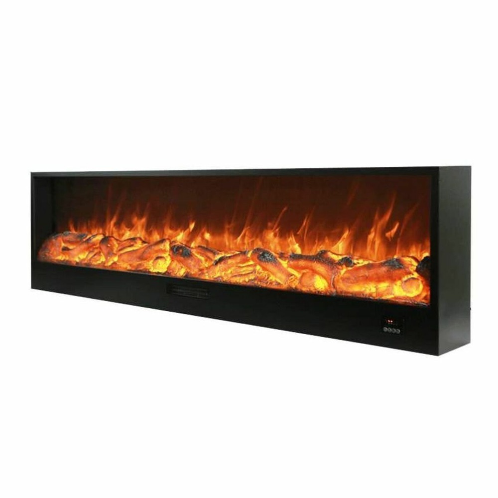 Cheminee electrique encastree 180 cm et 1500w sined caminetto amiata