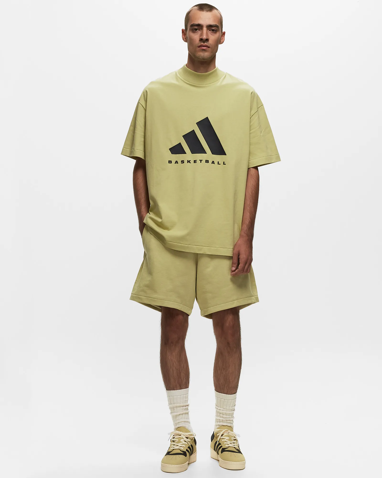 Adidas Basketball Cotton Jersey Tee