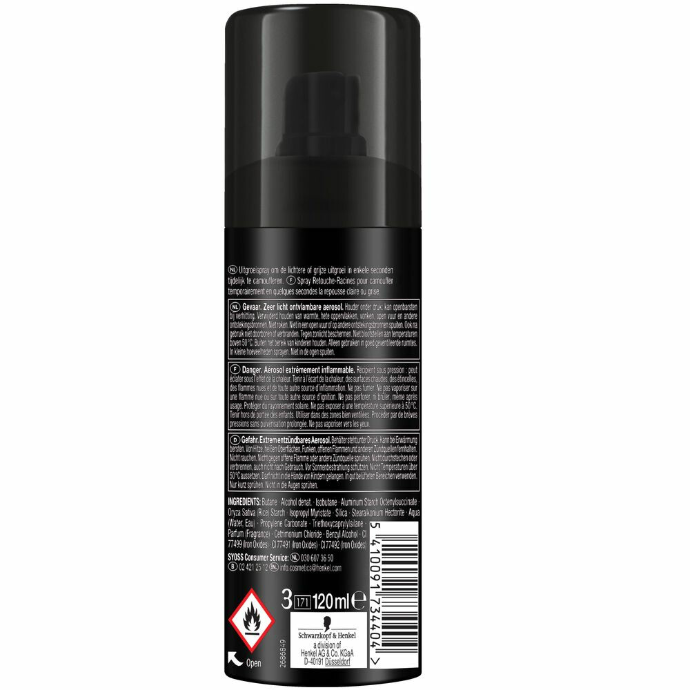Syoss Uitgroeispray Donker Bruin