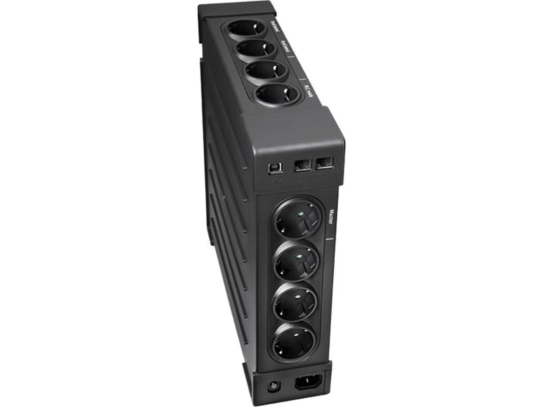 Eaton Ellipse ECO 1200 USB DIN - UPS (stativ-monterbar / ekstern) - AC 230 V - 750 Watt - 1200 VA - USB - output-stikforbindelser: 8 - 2U - 19