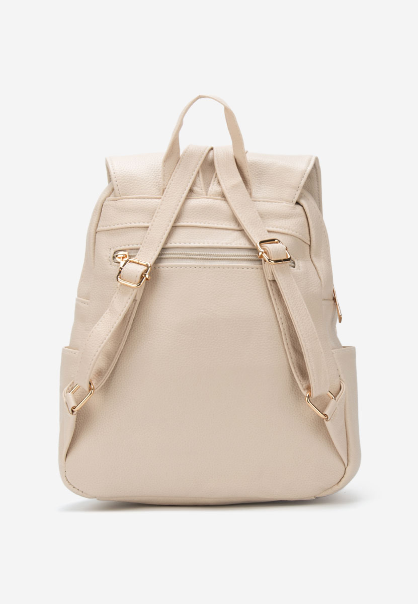 Sac à dos pour femme beige Vicenzia V2