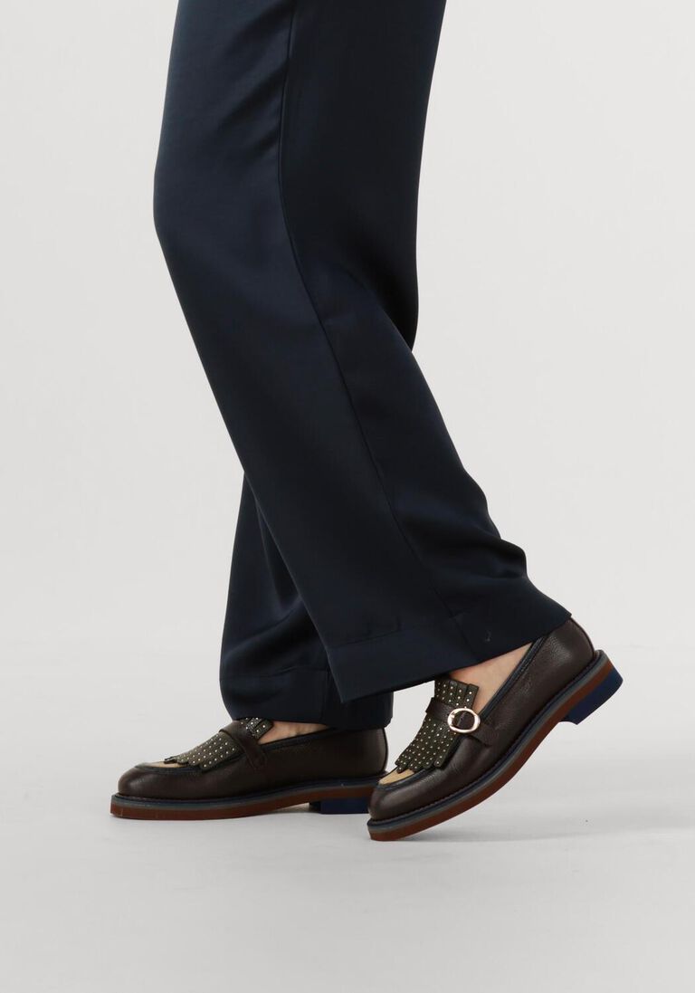 zwarte pertini loafers 33104