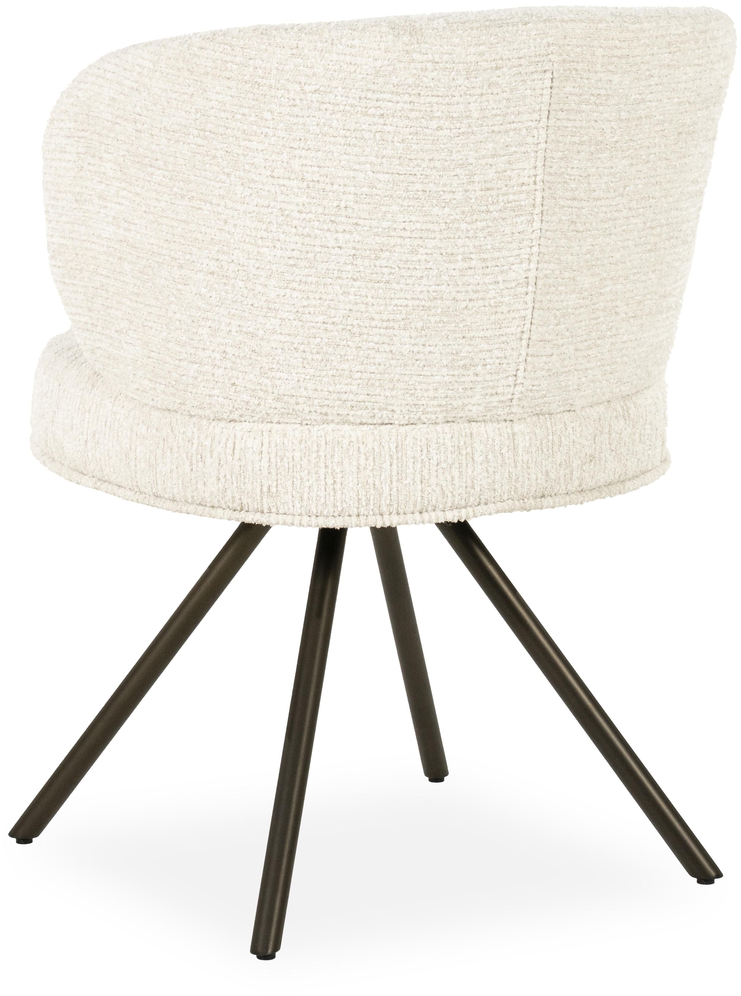 Eetkamerstoel Beige 96461 Jayson B61 x D63.5 x H79.5 cm