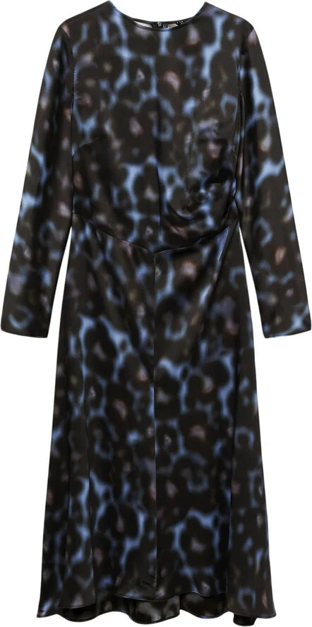 MANGO DRESS. -- BIMBA Medium blue
