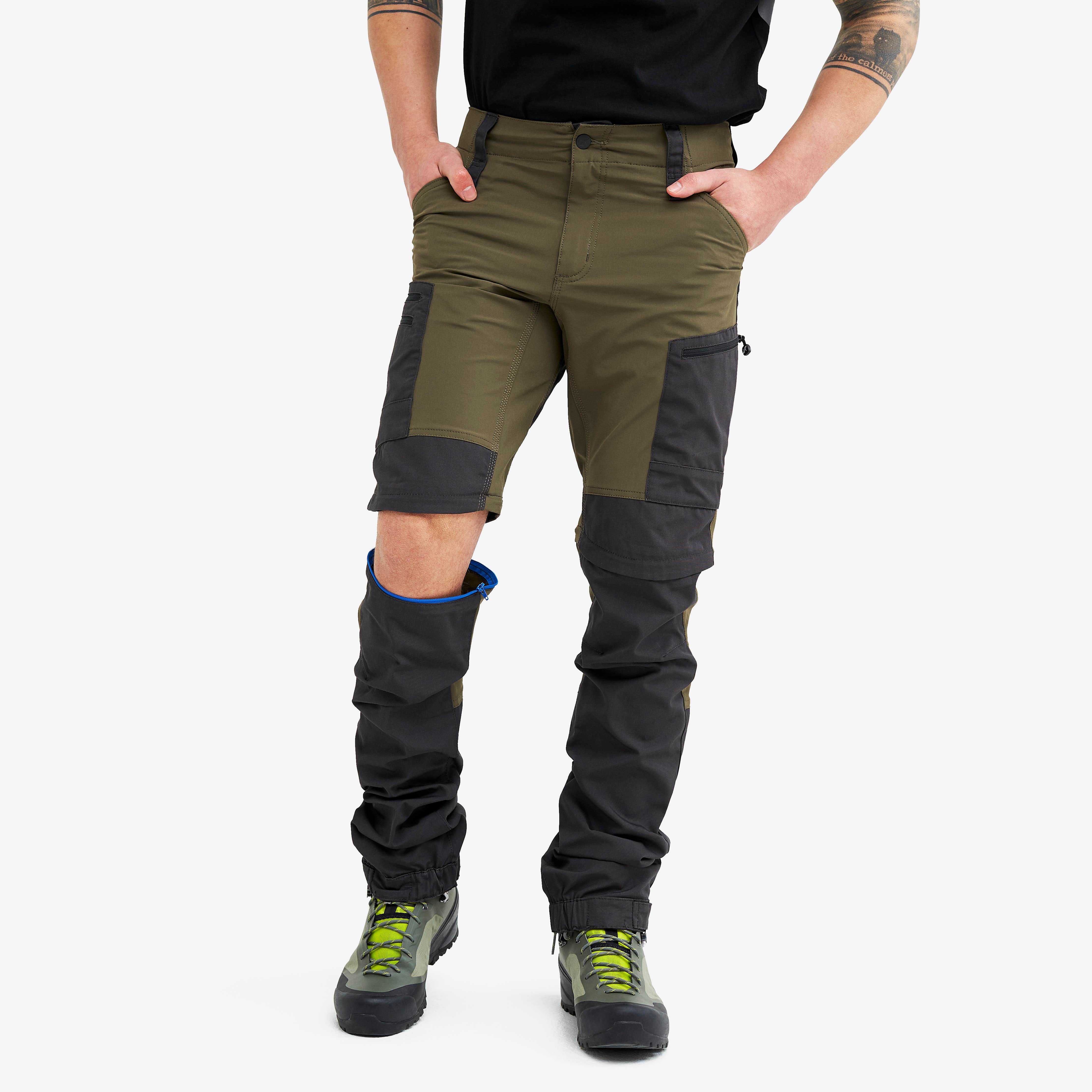 RVRC GP Pro Zip-off Pants Herre Dark Olive