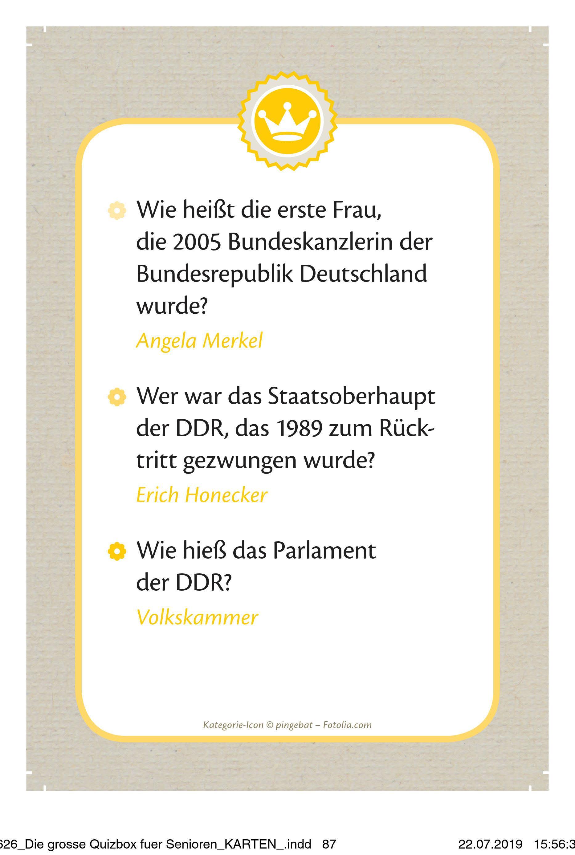 Die große Quizbox für Senioren