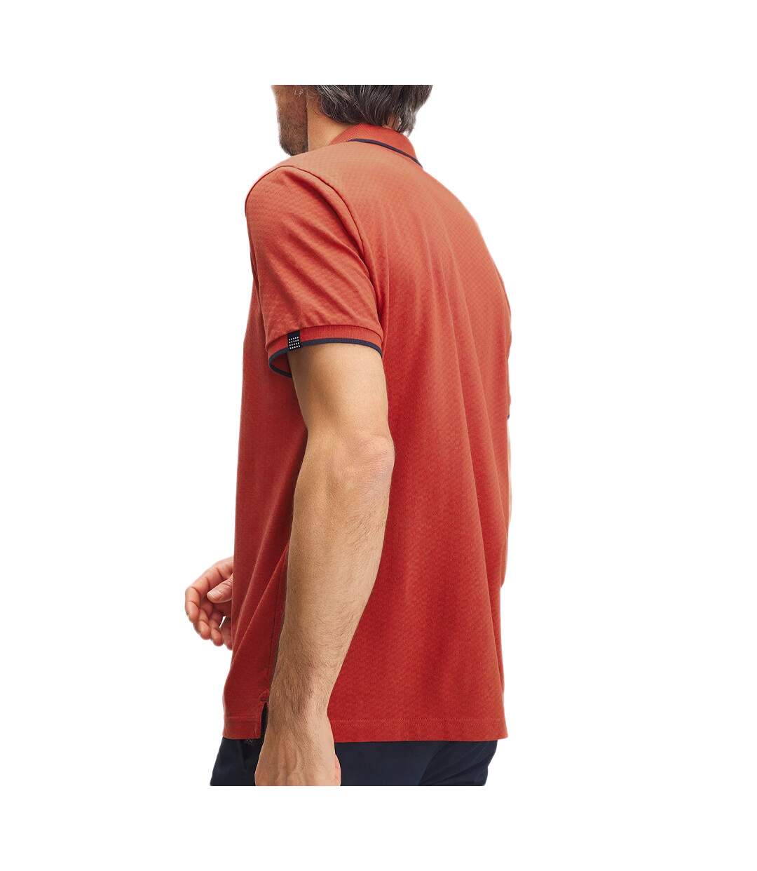 Polo terracotta Homme TBS Nory