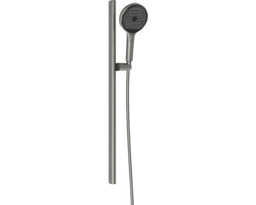 AVITAL doucheset NERA eco grafiet mat, douchestang lengte 800 mm