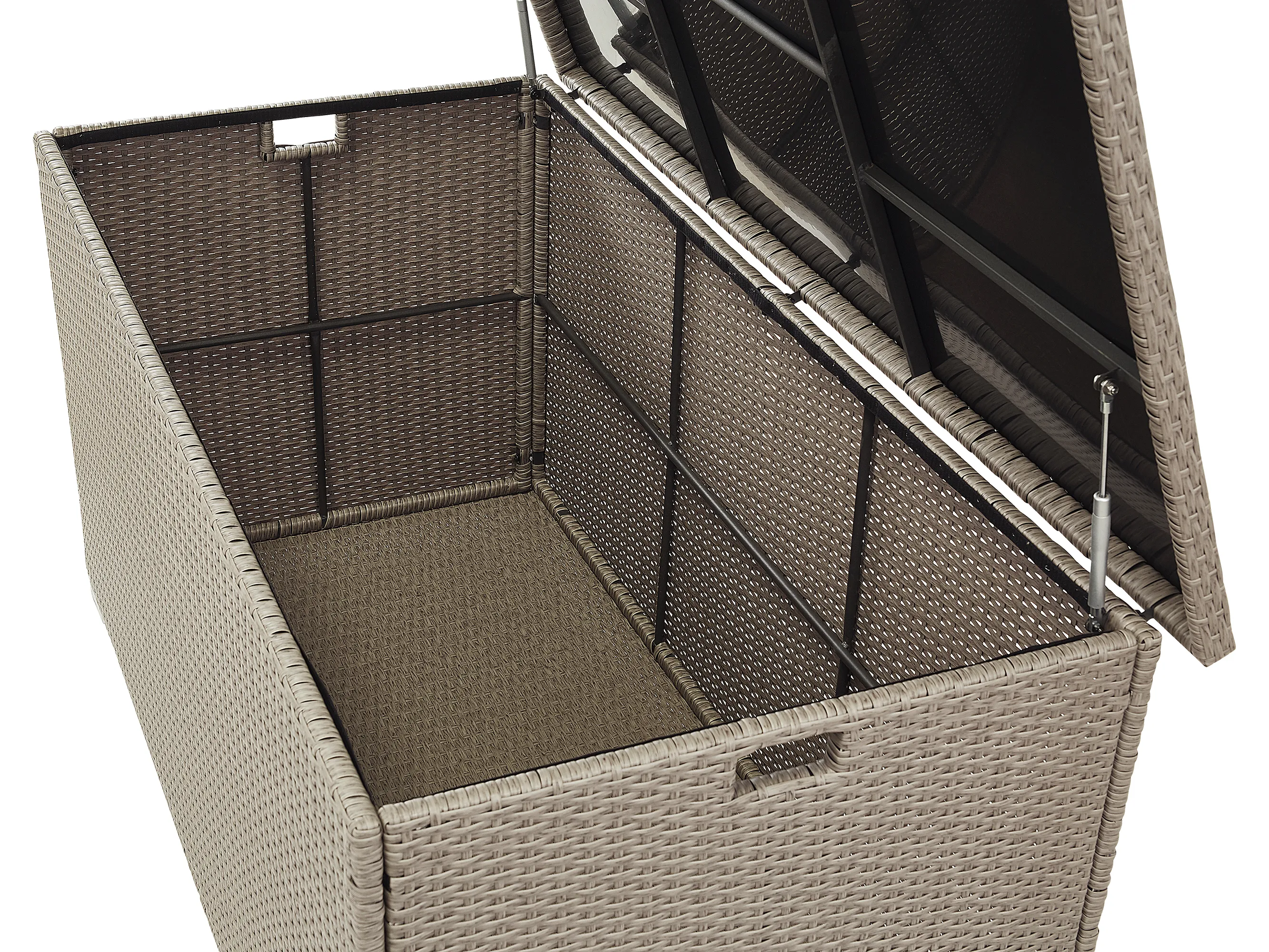 Kussenbox MODENA 155 cm 75 cm Taupe