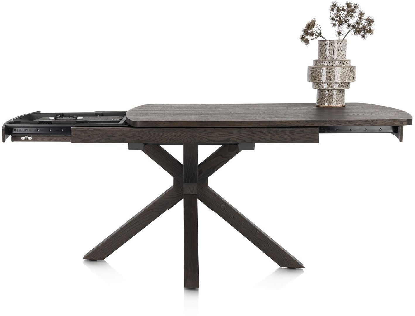 Henders en Hazel Nyon Uitschuiftafel Basalt 140cm
