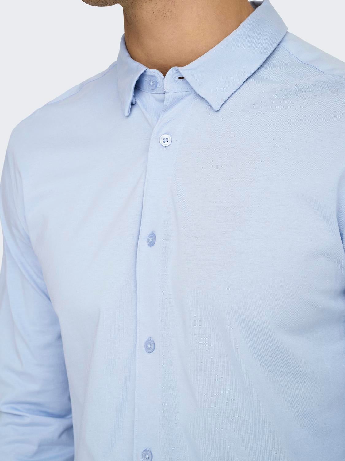 ONSROBIN Hemd Cashmere Blue