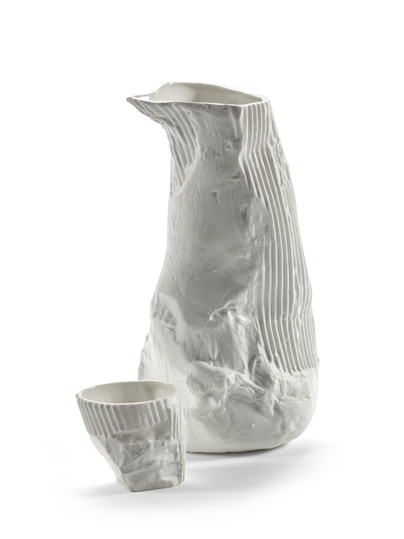 Serax Artifacts by White Dirt karaf III Off White