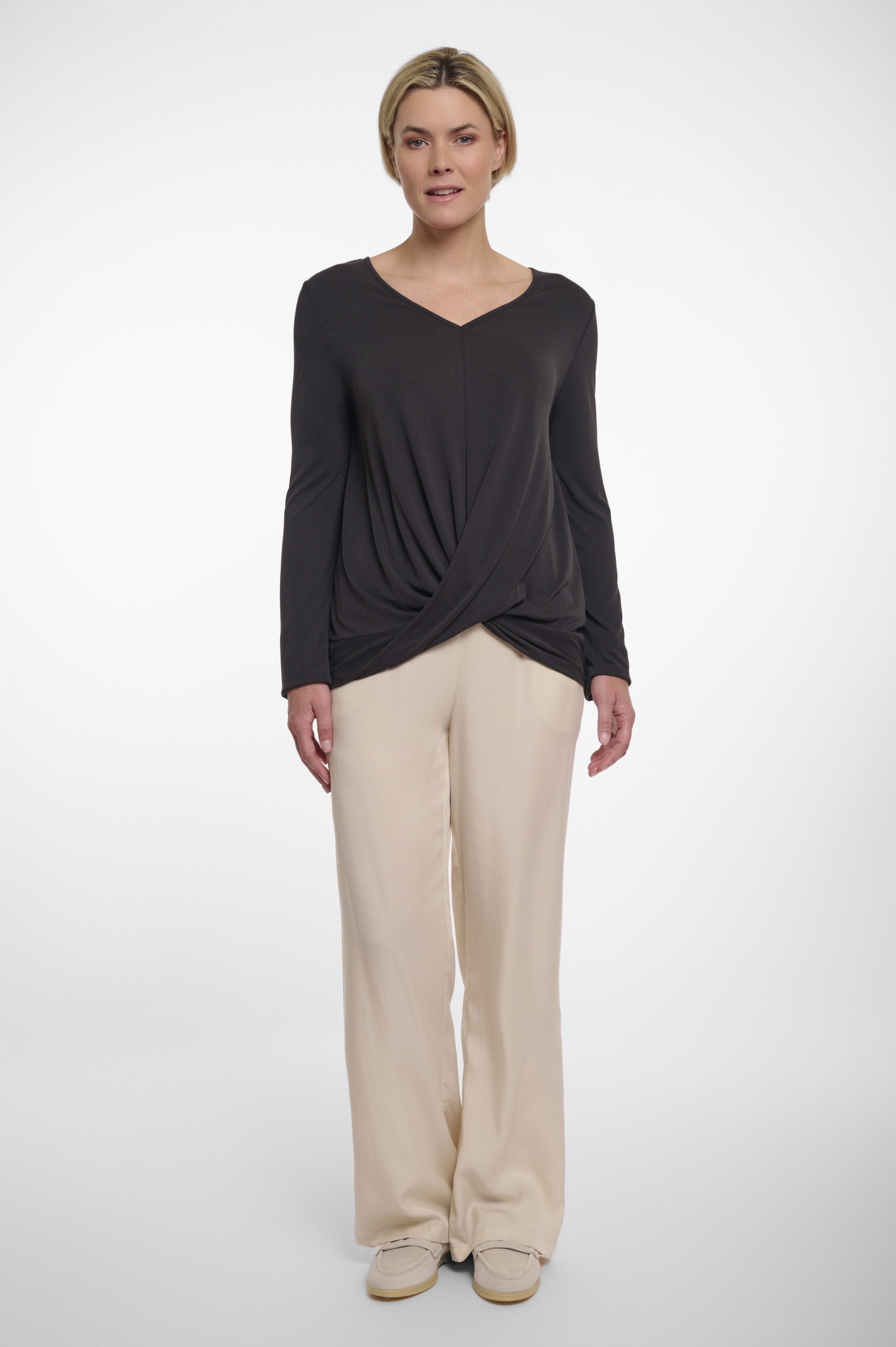 Rino & Pelle - Soof Long Sleeves Top - Black