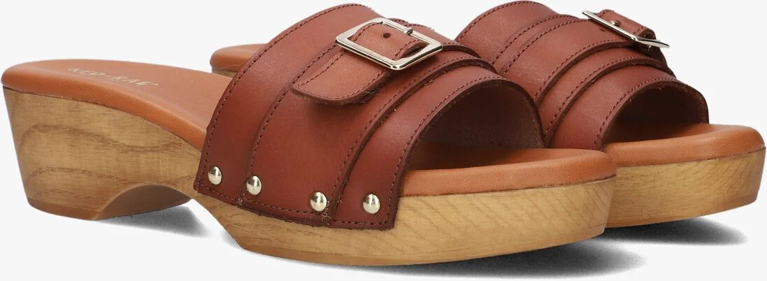RED-RAG cognac red-rag muiltjes 79564