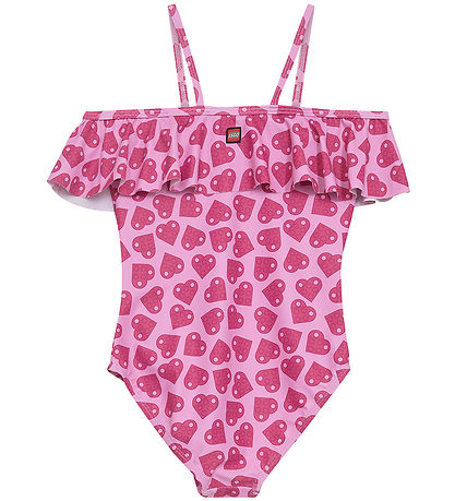 LEGO® Wear Badeanzug - LwAva 301 - Pink m. Print