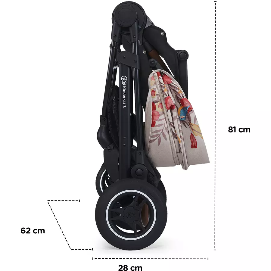 Kinderkraft Buggy ALL ROAD Bird Pattern