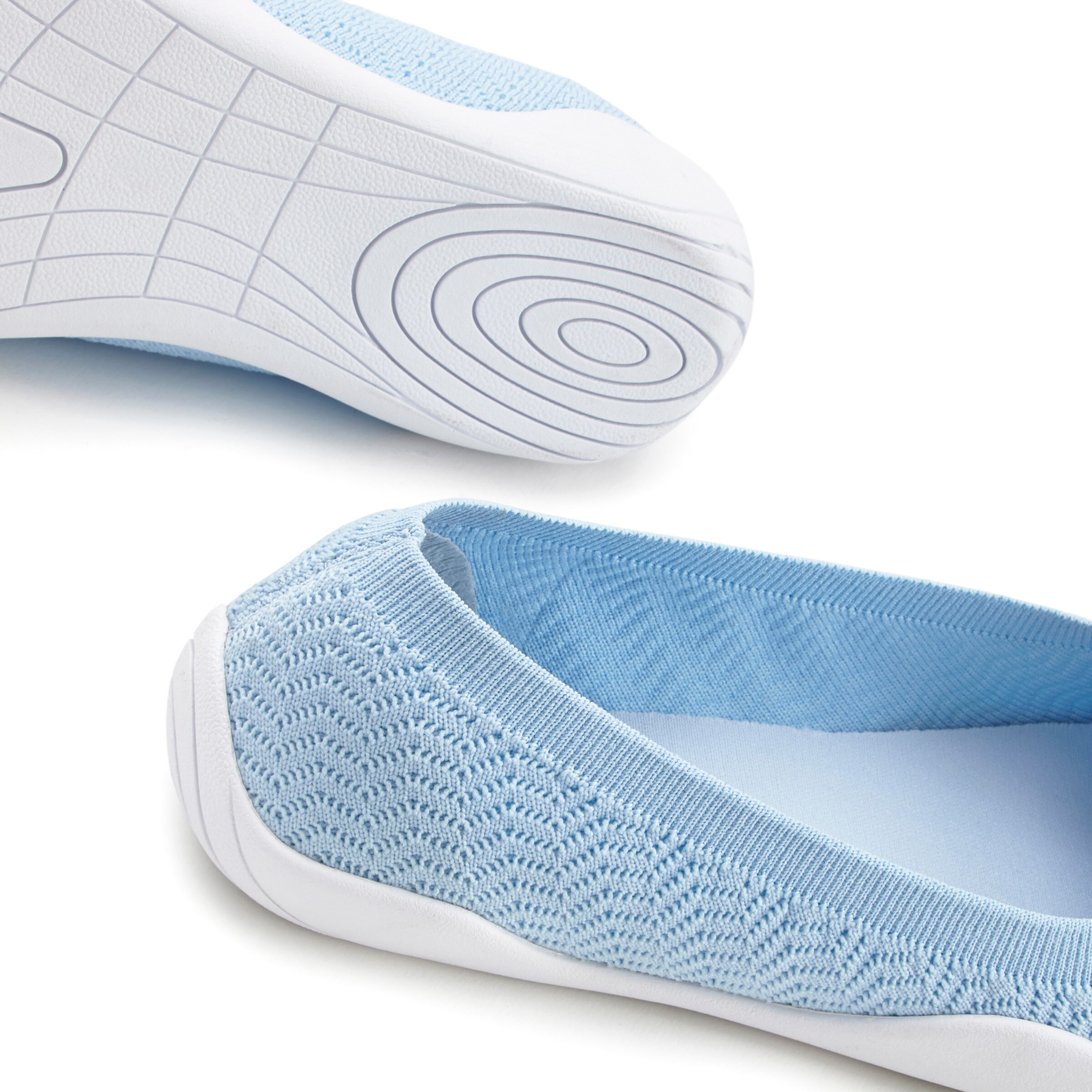 LASCANA Sneaker Ballerinas in hellblau