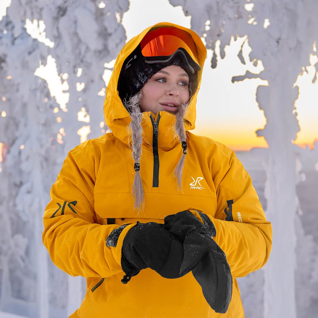 Halo 2L Insulated Ski Anorak Dame Golden Yellow
