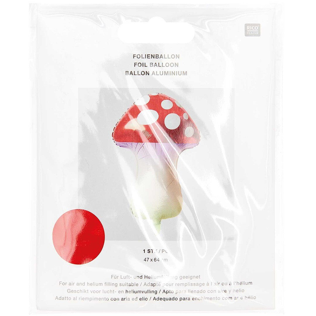 Folieballon paddenstoel