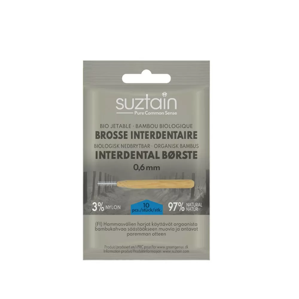 Suztain Mellemrumsbørster 0,6 mm - 10 stk