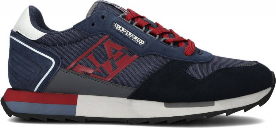 Napapijri Elegante Blauwe Sneakers met Contrasterende Details Blue Heren