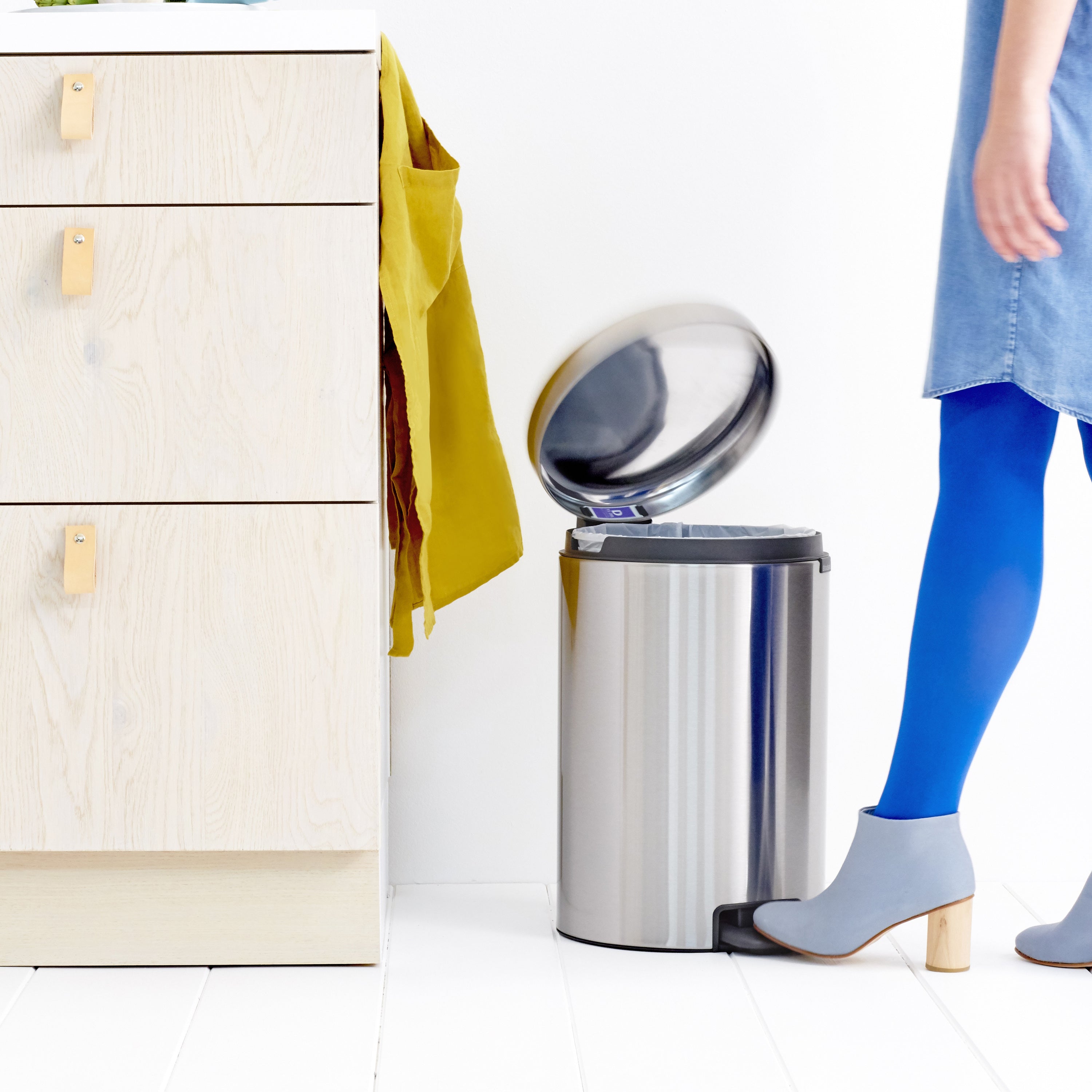 Brabantia NewIcon Pedaalemmer 20 L Vingerafdrukvrij